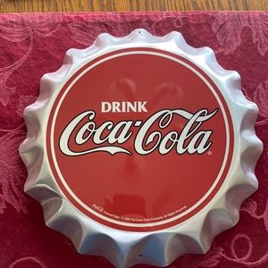 Vintage 1999 Coca-Cola Bottle Cap Wall Button